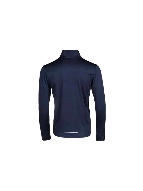 Футболка pacer dri fit кардиган для бега спортивные длинные рукава Nike — изображение 2 из 4, темно-синий