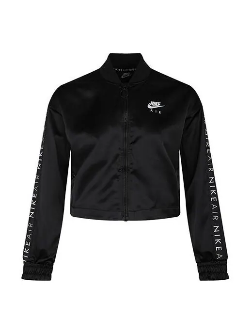 Куртка air trk jkt куртка атласная куртка Nike — изображение 1 из 4, черный