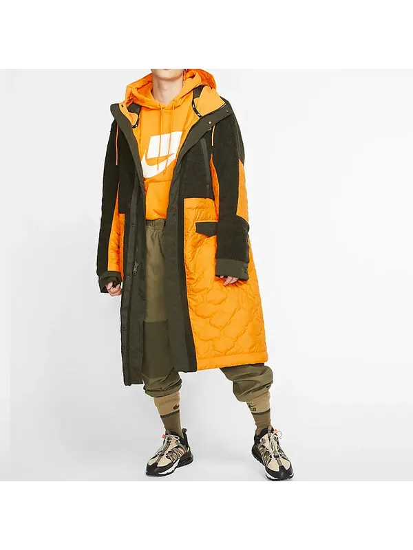 Куртка mens sportswear sport pack synthetic fill yellow Nike — изображение 3 из 4, желтый