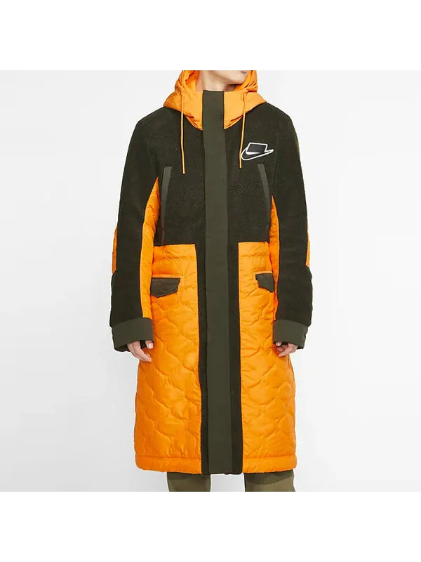 Куртка mens sportswear sport pack synthetic fill yellow Nike — изображение 4 из 4, желтый