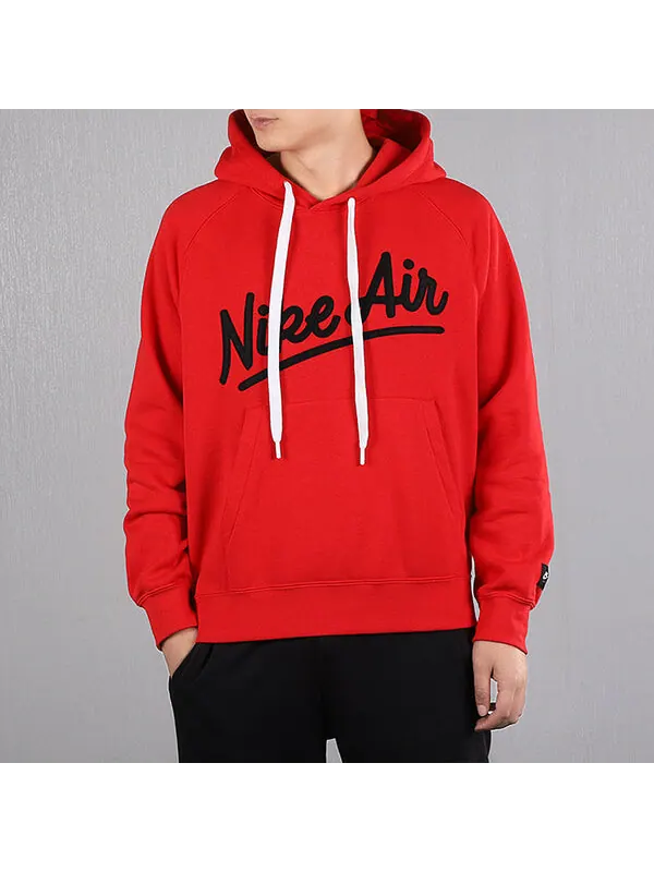 Толстовка Men's Nike Sport Swear Pullover Red — изображение 3 из 4, красный