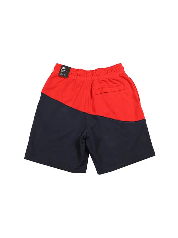 Шорты sportswear swoosh small sports shorts blue red Nike — изображение 2 из 4, красный/синий