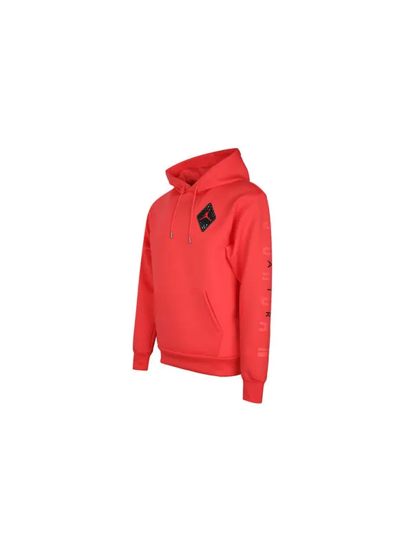 Толстовка Men's Air Jordan Casual Sports Space Cotton Red — изображение 3 из 4, оранжевый