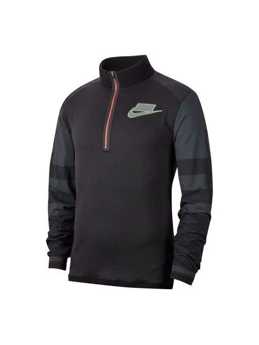 Футболка wild run мужские Nike — изображение 1 из 2, черный