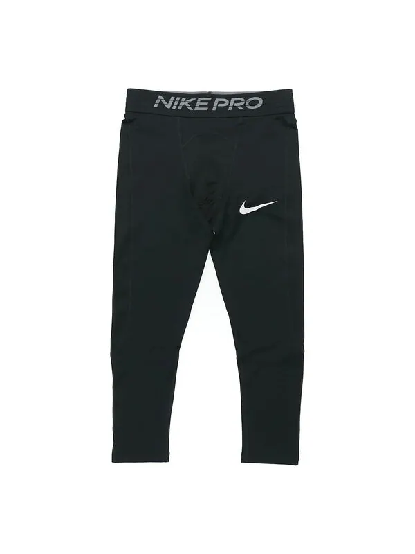 Спортивные штаны тренировочные быстросохнущие дышащие леггинсы Nike — изображение 1 из 4, черный
