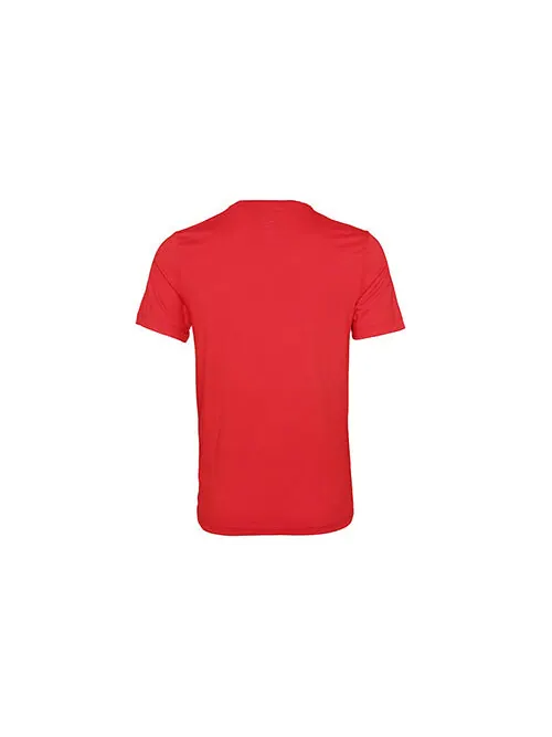 Футболка men's sports short sleeve red t-shirt Nike — изображение 2 из 2, красный