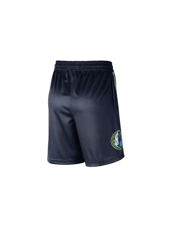 Шорты nba mavericks icon 19-20 city limited sw shorts navy blue dark blue Nike — изображение 2 из 2, синий