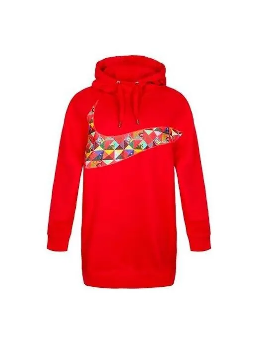 Толстовка спортивная одежда cny логотип толстовка Nike — изображение 1 из 2, красный/мульти