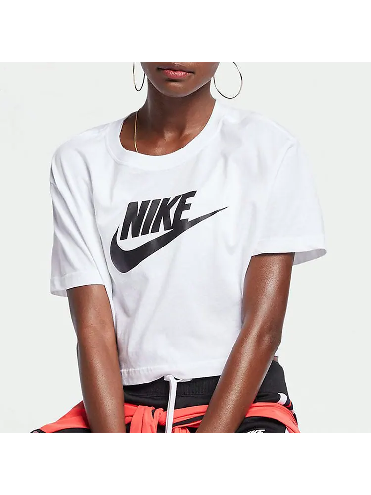 Футболка Nike Sportswear Essential Cropped BV6176-100 — изображение 4 из 5, белый