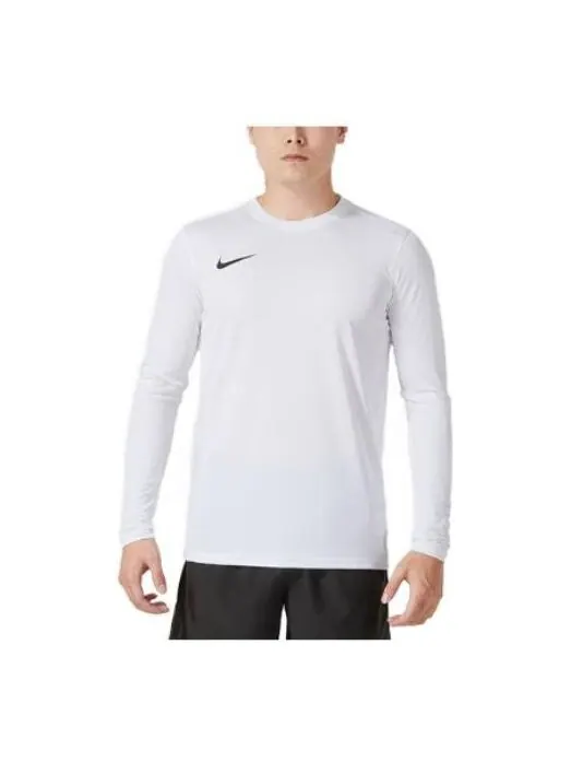 Футболка pro dri fit облегающий топ с длинным рукавом для тренировок Nike — изображение 1 из 1, белый/мульти