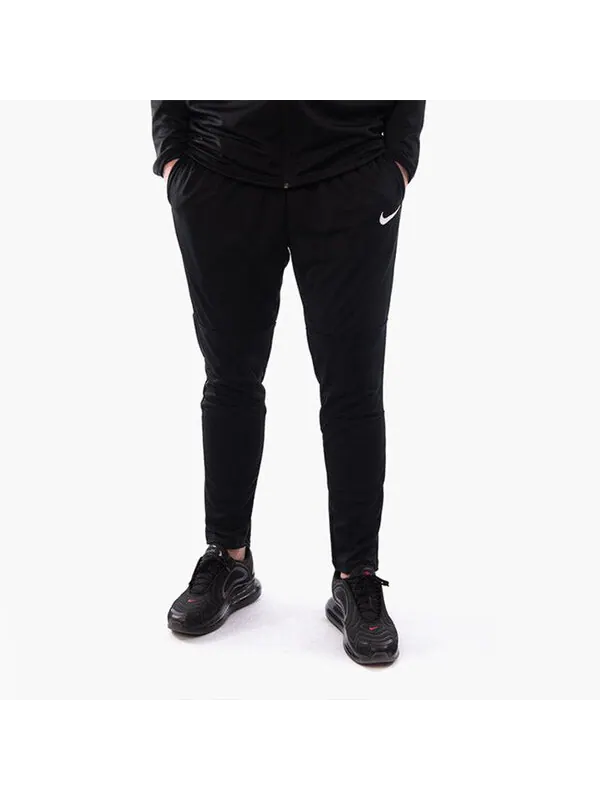 Брюки soccer/football training quick dry running casual sports long pants black Nike — изображение 3 из 3, черный