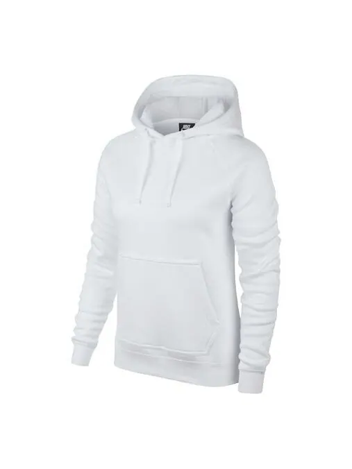 Толстовка (WMNS) Nike SPORTSWEAR Fleece Pullover 'White' — изображение 1 из 1, белый