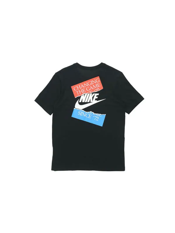 Футболка спортивная nsw logo круглый вырез короткий рукав Nike — изображение 2 из 2, черный