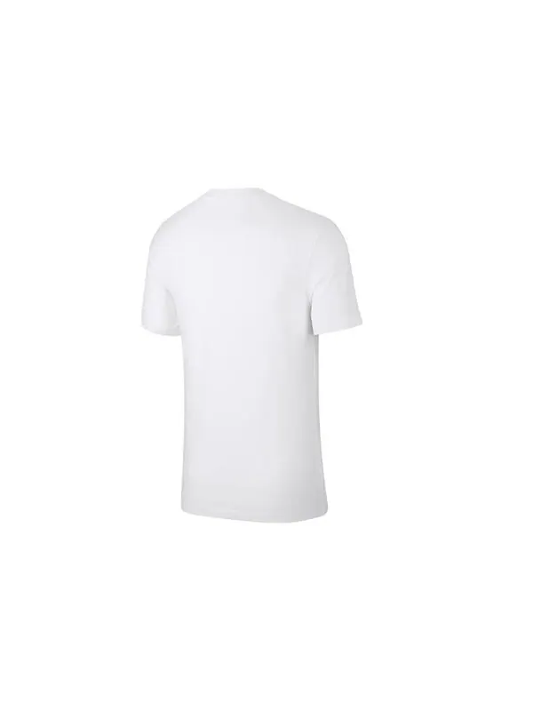 Футболка спортивная одежда алфавитный принт короткий рукав Nike — изображение 2 из 4, белый