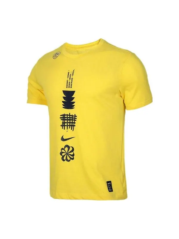 Футболка Nike Logo Tee Yellow — изображение 1 из 2, желтый