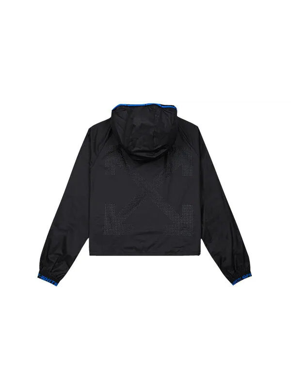 Куртка x off-white jacket 'black blue' Nike — изображение 2 из 4, черный