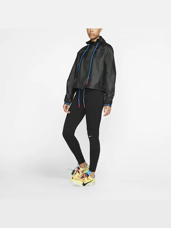 Куртка x off-white jacket 'black blue' Nike — изображение 3 из 4, черный