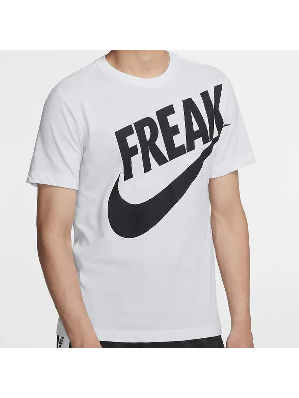 Футболка giannis dri fit tee alphabet basketball short sleeve white Nike — изображение 3 из 3, белый