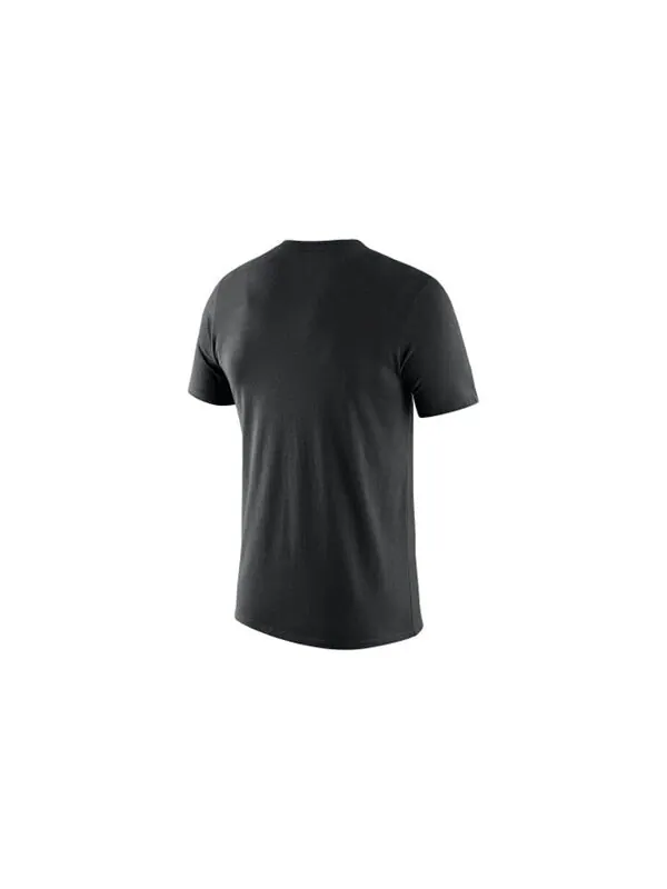 Футболка dri-fit nba milwaukee bucks alphabet basketball sports quick dry short sleeve black Nike — изображение 2 из 2