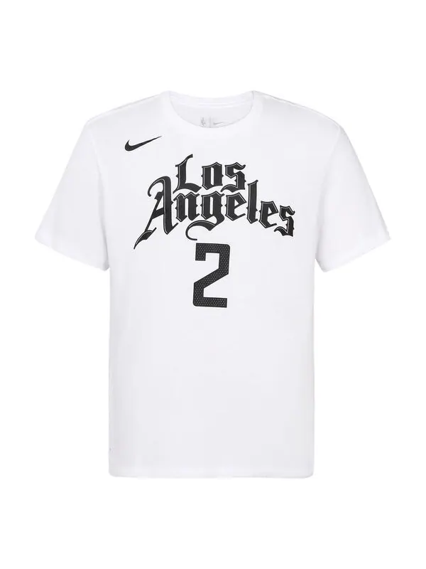 Футболка nba city limited 19-20 season los angeles clippers leonard 2 short sleeve white Nike — изображение 1 из 4, белый