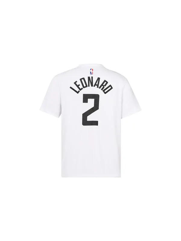 Футболка nba city limited 19-20 season los angeles clippers leonard 2 short sleeve white Nike — изображение 2 из 4, белый
