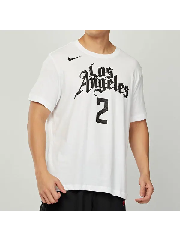 Футболка nba city limited 19-20 season los angeles clippers leonard 2 short sleeve white Nike — изображение 3 из 4, белый