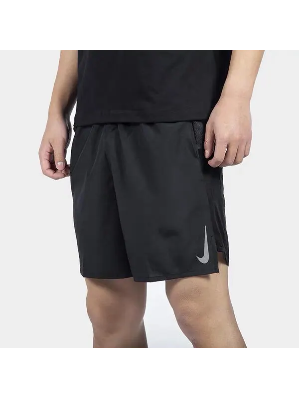 Шорты challenger dri fit без подкладки для бега быстросохнущие мужские шорты Nike — изображение 4 из 4, черный