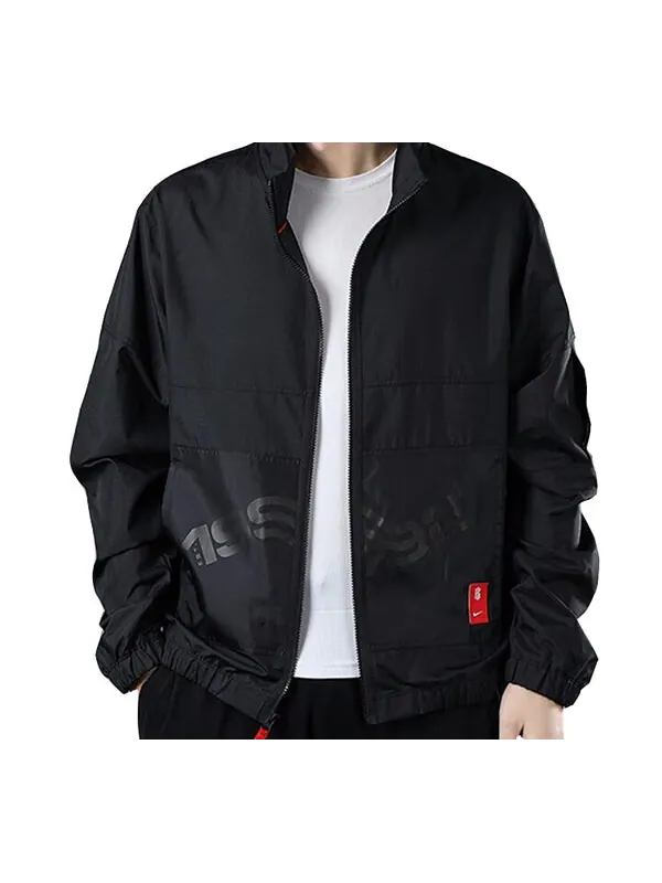 Куртка Nike KYRIE Basketball JKT Jacket Men Black — изображение 3 из 4, черный