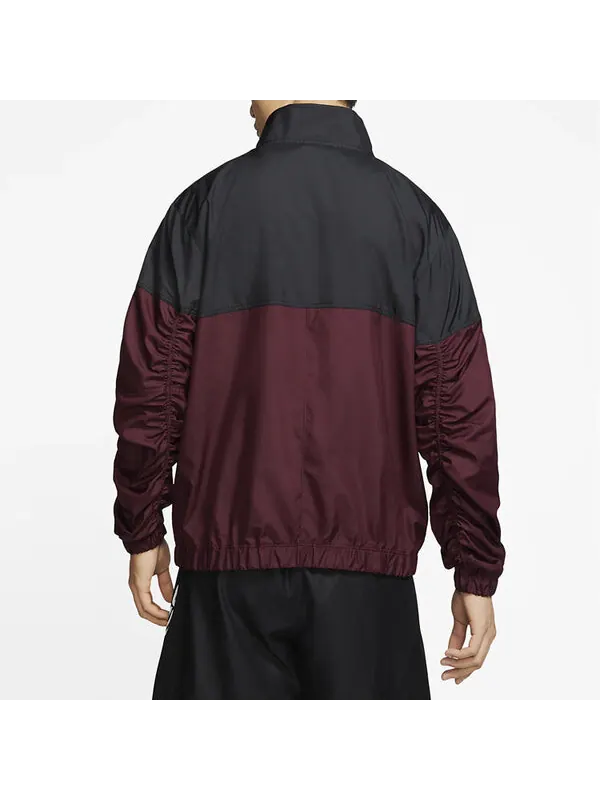 Куртка Nike Kyrie Irving Basketball Jacket Black Red Splicing — изображение 2 из 2, мульти