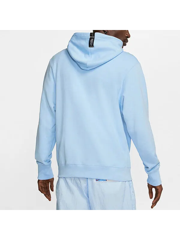 Толстовка Men's Nike Small Label Basketball Blue — изображение 4 из 4, синий