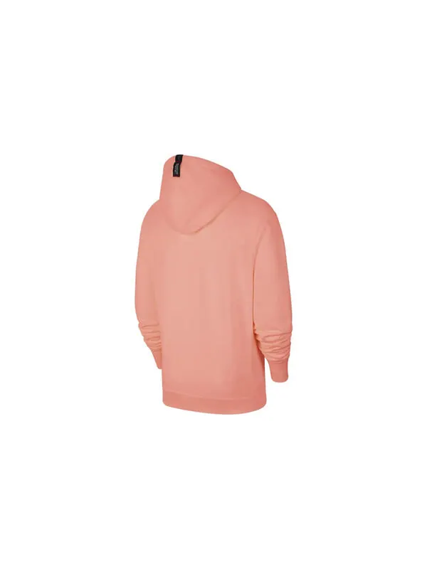 Толстовка Nike DNA Small Label Printing Basketball Pink — изображение 2 из 4, розовый