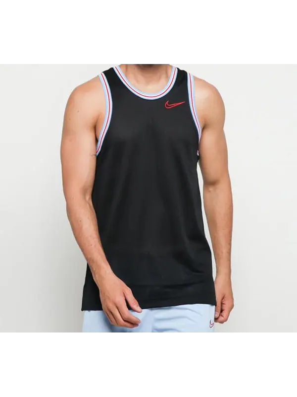 Спортивная футболка dri-fit classicbasketball jersey for men black Nike — изображение 3 из 4, черный