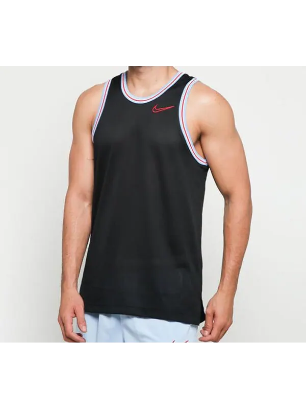 Спортивная футболка dri-fit classicbasketball jersey for men black Nike — изображение 4 из 4, черный