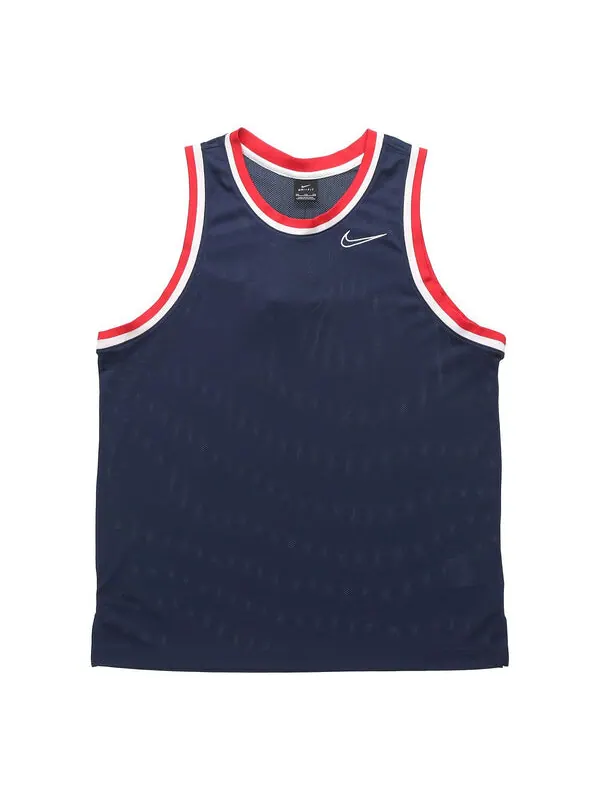 Спортивная футболка dri-fit classic quick dry basketball jersey blue Nike — изображение 1 из 4, синий
