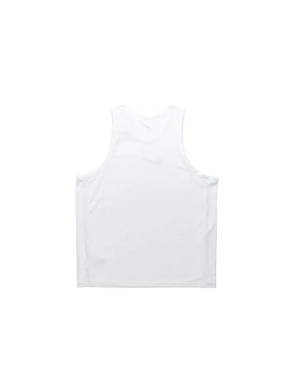 Спортивная футболка dri-fit series sports sleeveness vest male white Nike — изображение 2 из 4, белый