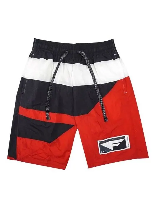 Шорты flight sports shorts men black/white/red Nike — изображение 1 из 2, черный/белый/красный