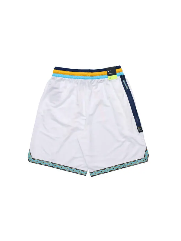 Шорты dna contrast color stitching basketball sports shorts white Nike — изображение 2 из 4, белый