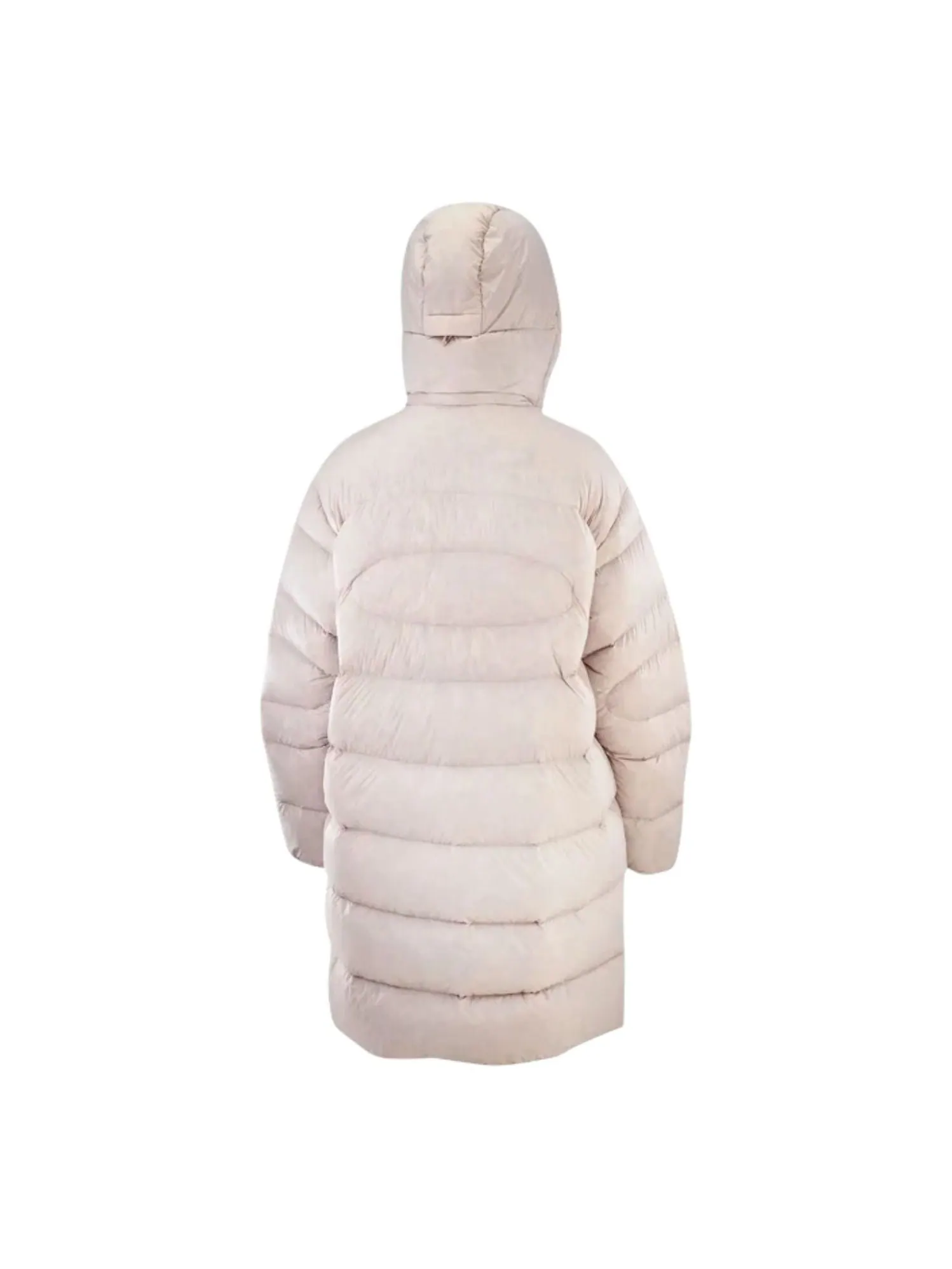 Куртка (WMNS) Salomon Outline Novelty Down Hooded Jacket 'Etherea' — изображение 2 из 5, розовый