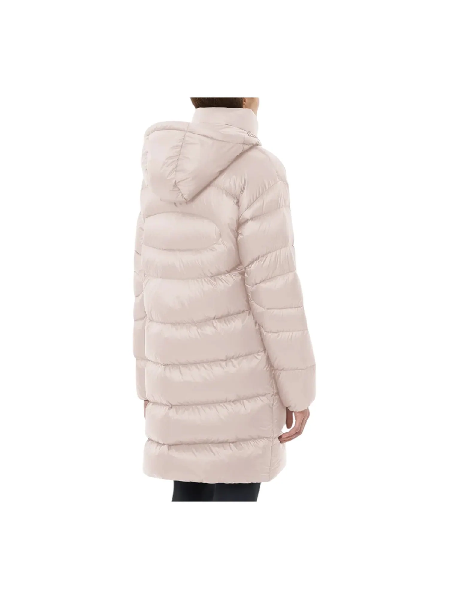 Куртка (WMNS) Salomon Outline Novelty Down Hooded Jacket 'Etherea' — изображение 5 из 5, розовый