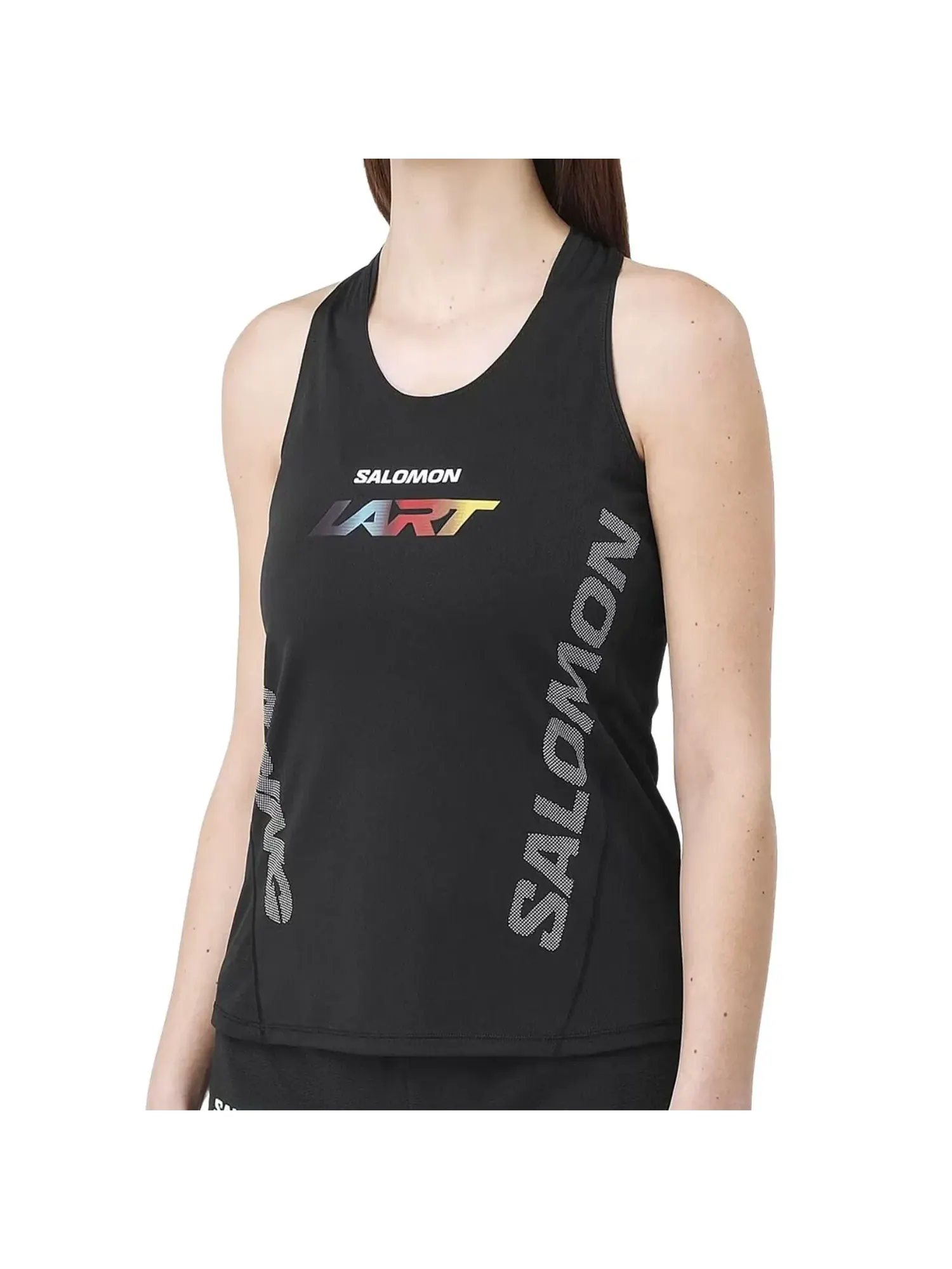 Майка SALOMON x L'ART Tank 'Deep Black' C30238 — изображение 3 из 4, черный
