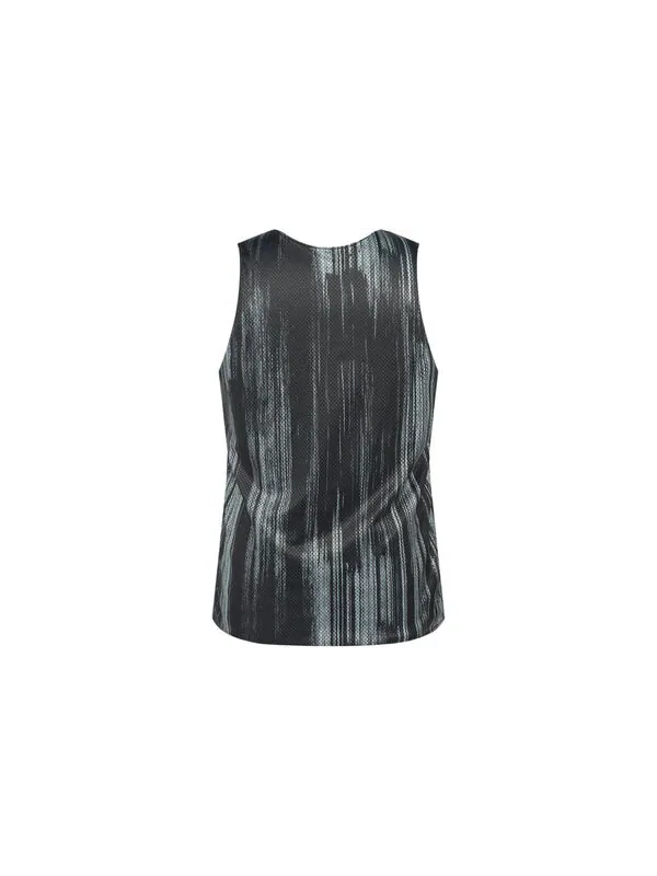 Спортивная футболка dri-fit men's sleeveless basketball top black Nike — изображение 2 из 4, черный