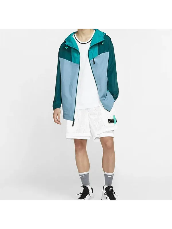 Куртка Nike KD Durant Basketball Training Hooded Jacket Blue — изображение 3 из 4, синий