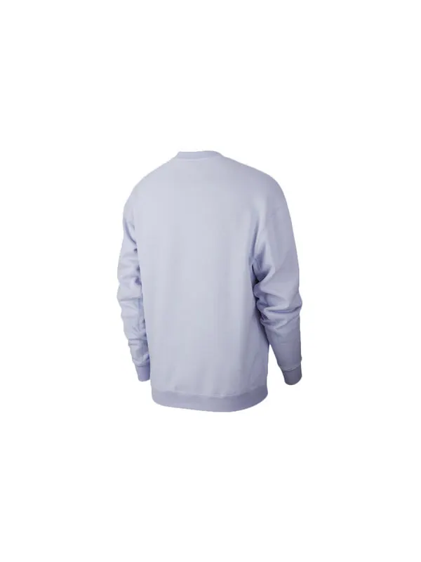 Толстовка Nike Sportswear JDI Fleece Crew Casual Sports Round Neck Purple Light purple — изображение 2 из 2
