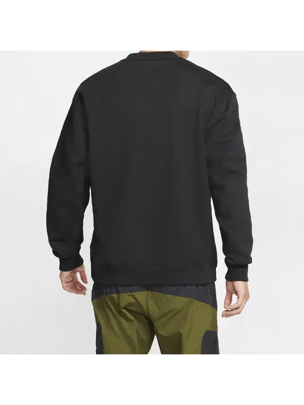 Толстовка Nike As Men's Sportswear Jdi Crw Flc Hwywt Just Do It — изображение 4 из 4, черный
