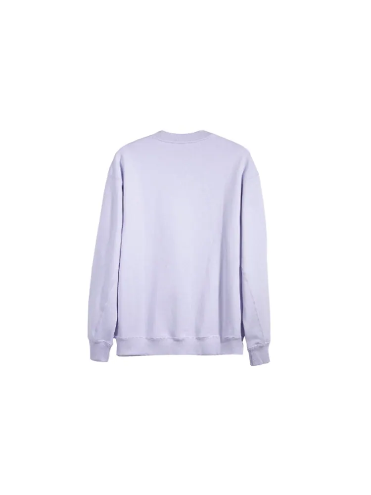 Худи Nike Crw Flc Hwywt Just Do It Embroidered Small Label Round Neck Purple Lavender — изображение 2 из 4, фиолетовый