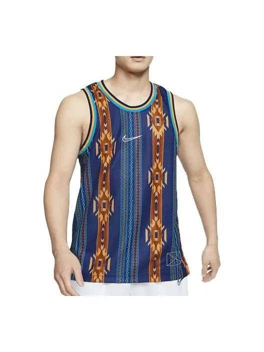 Жилет Nike DRI-FIT Basketball Jersey Vest Quick Dry Blue — изображение 1 из 2, синий