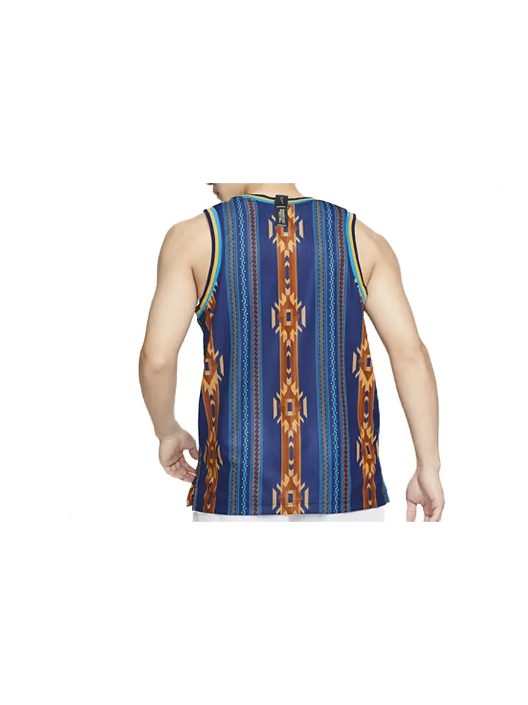 Жилет Nike DRI-FIT Basketball Jersey Vest Quick Dry Blue — изображение 2 из 2, синий