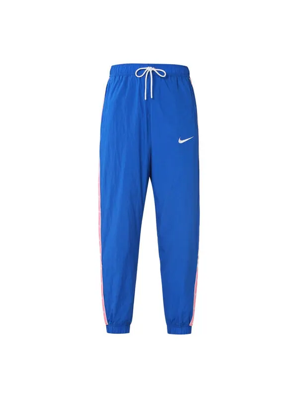 Спортивные брюки как m nsw swoosh брюки сбоку спортивные длинные брюки Nike — изображение 1 из 4, синий