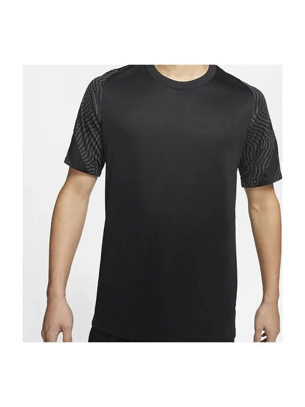 Футболка strike training t-shirt 'black' Nike — изображение 1 из 1, черный/серый