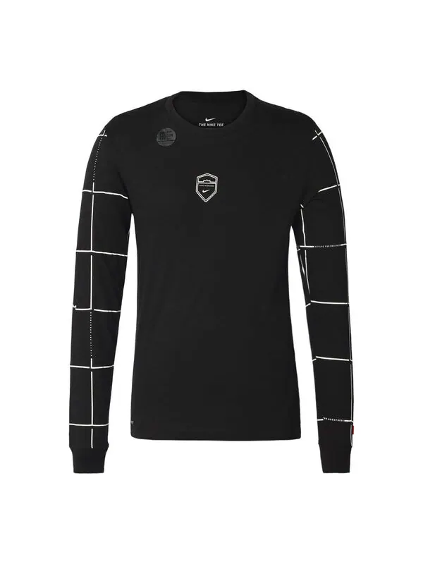 Футболка Nike Dri-FIT LeBron Long-sleeve TEE Men Black — изображение 1 из 4, черный